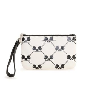 KARL LAGERFELD Adele Zip Wristlet NWT